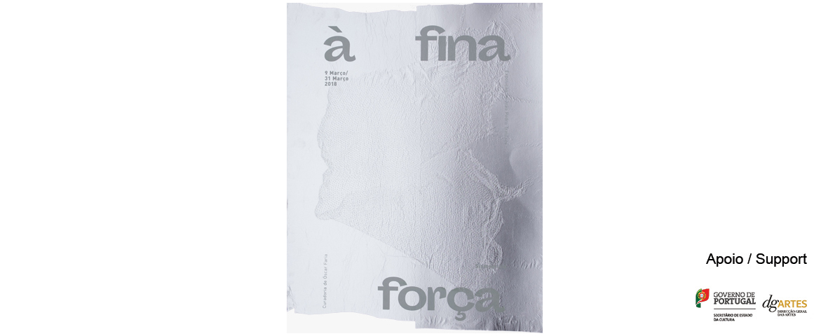 João Pedro Trindade, à fina força. Curadoria de/ Curated by Óscar Faria