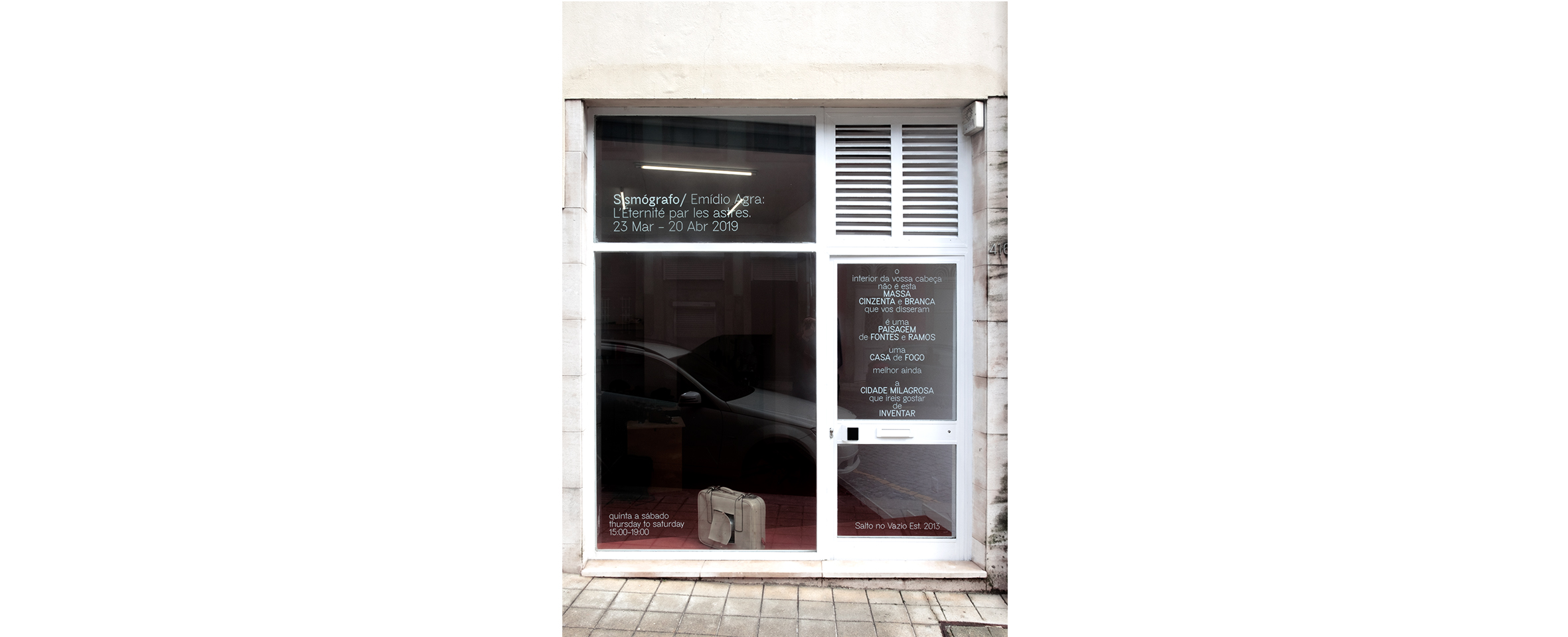 Emídio Agra: L'Éternité par les astres<br>Curadoria de/Curated by Óscar Faria